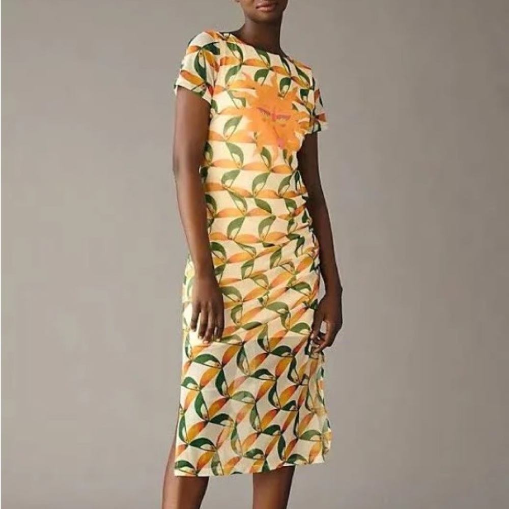 FARM Rio Multicolor Patterned Midi Dress